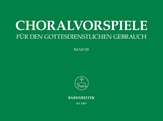 Choralvorspiele fur den gottesdienstlichen Gebrauch, Band 3 Organ sheet music cover